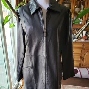 Nicole Miller Butter Soft Black Leather